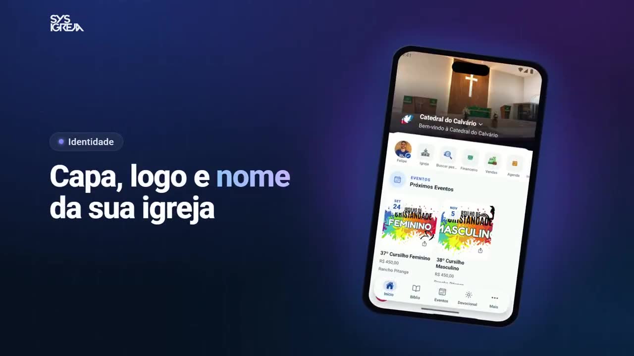 Vídeo de apresentação do SysIgreja